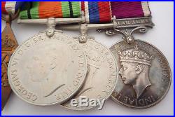 Army Long Service Palestine Ww2 Africa France Germany Medal Group Of 7 Ramc