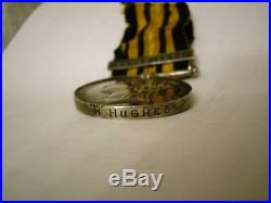 Ashanti Benin 1897 medal AB HMS Theseus KIA WW1 HMS Aboukir sank by U Boat U-9
