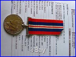 Aust War Medal Ww1 & Ww2 War Medal 7046 Pte Strachan G S & Lt Colonel Ww2