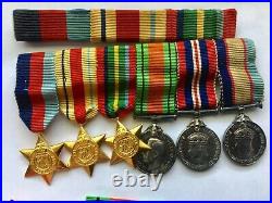 Australian Army WW2 Medal Group of Six Captain, Divisional Intelligence Unit