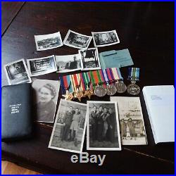 Australian Original Ww2 Post Ww2 Medal Group Of 7, Plus Photos Nx19436 Ej Loader