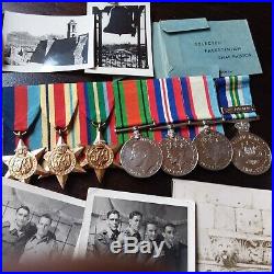 Australian Original Ww2 Post Ww2 Medal Group Of 7, Plus Photos Nx19436 Ej Loader