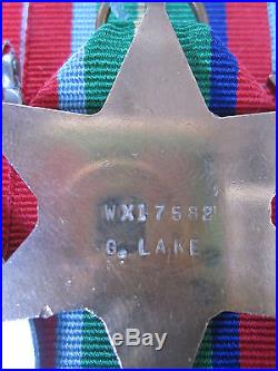 Australian Pacific medal group of four. World War 2. Prisoner of War Sandakan