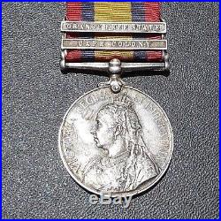 Australian Qsa Boer War Medal 5th Sa Imperial Bushmen D. O. W 1st Light Horse Ww1