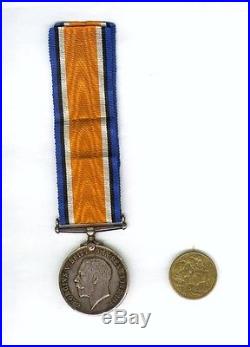 Australian WW1 British war medal. 9LHR. MID Gallipoli. WIA Gaza Original ANZAC