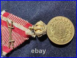 Austria-Hungary World War 1 Franz Joseph Bravery Medal 1917