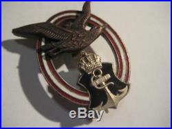 Austria WW I navy pilot medal original imperial award rare badge 1914-1918