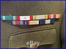 Authentic WW2 Japanese Army General Officer's Full Uniform Tunic Pants Hat Medal