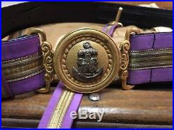 Authentic WW2 Japanese Navy Officers Group Uniform Sword Dagger Belt Medal