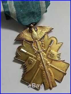 BEAUTIFUL GOLD GILT! WW2 6th Class ORDER of GOLDEN KITE MEDAL JAPANESE JAPAN