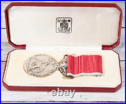 BEM British Empire Medal with Case Military Issued Peter Frederick Alexander