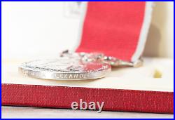 BEM British Empire Medal with Case Military Issued Peter Frederick Alexander