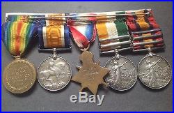 Boer & First World War Medals Driver Mercer Army Service Corps