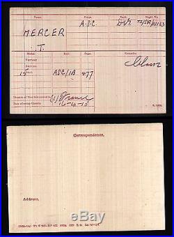 Boer & First World War Medals Driver Mercer Army Service Corps