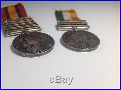 Boer War & First World War Medal Group Essex Regiment Pte William Bunch