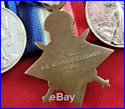 Boer War & Ww1 British Army Msm For India Medal Group To 17709 Bqms Delaney