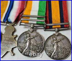 Boer War, Ww1 & Ww2 Medal Group Sgt Fletcher, Middlesex Rfc Raf West Surrey