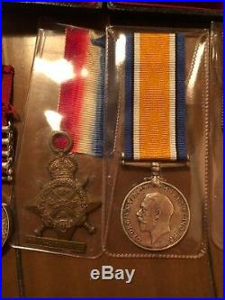 Boer War ww1 Army Postal Office Corps Medal Group Of 5 Queens South Africa Medal