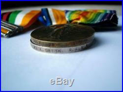 Boer war & WW1 medals KSA QSA Belmont Paardeberg Relief Kimberley Sgt Smith RAMC