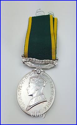 Boxed Type 1 George VI Territorial Medal For Efficient Service R T Woods 6143717