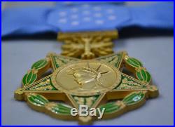 Boxed US USA Medal Badge WW2 Congressional MEDAL HONOR OF AIR FORCE Rare