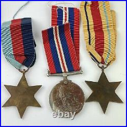 Boxed World War 2 WW2 Boxed Medal Group Royal Army Ordnance Corps H Marshall