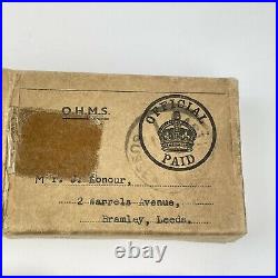 Boxed World War 2 WW2 Boxed Medal Group Royal Army Service Corps J Honour Leeds