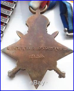 Brilliant Boer War WW1 MiD Officers Casualty Captain Death Plaque Medal Group