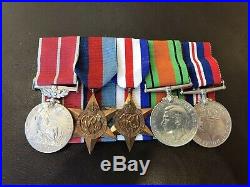 British Empire Medal BEM Military & WW2 Group Royal Engineers Collins
