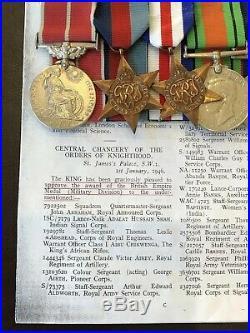 British Empire Medal BEM Military & WW2 Group Royal Engineers Collins