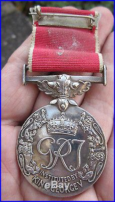 British Empire Medal Meritorious Service WW2 War Medal Defence Horrace Barrett