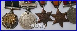 British India Pakistan World War 11 Miltary 6 Medals And 6 Minatures Unnamed