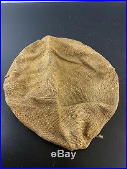 British US Canadian Hessian Helmet Cover WW1 (Relic Medal Tunic Dogtag Award)