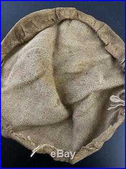 British US Canadian Hessian Helmet Cover WW1 (Relic Medal Tunic Dogtag Award)