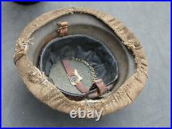 British US Canadian Hessian Helmet Cover WW1 (relic medal tunic dogtag award) #4