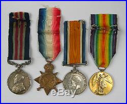 British WW1 Military Medal Group, R. F. A. & R. E. Field Survey Company K. I. A. 1917