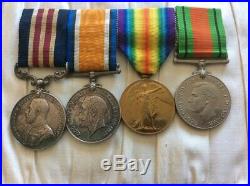 British WW1 Military Medal group to RGA 100th BDE Heavy Artillery Palestine