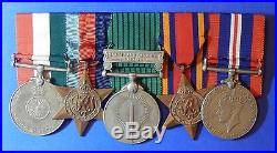 British World War 2 And India Medal Group 5th Gurkha Rifles Indian Army Ab0152