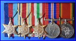 British World War 2 Medal Group South African Transport Corps Ab0144