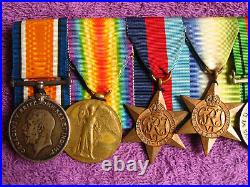 British Ww1 & Ww2 + Long Service Leslie Bryant Horton Royal Navy Medals