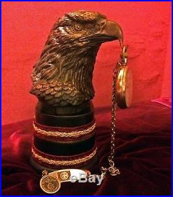 Bronze/Brass Eagle Stand Display FOR GERMAN WW2 (Cross Medal or Pocket watch)
