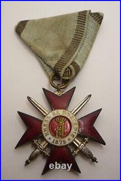 Bulgaria / Bulgarian Order Of Bravery Medal 4th Class