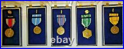Bundle of 5 American Military War Medals