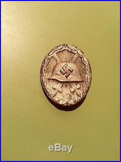 #C. German WW2 Badge Pin Medal Insignia Nazi Swords World War II