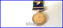 Campaign Service Medal. Northern Ireland Bar. Royal Tank Regiment