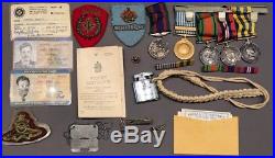 Canada Post WW2 1st Type Original Korea War Medal Group