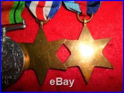 Canadian Normandy Campaign Medal Group of (4) WW2 Medals