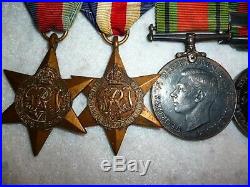 Canadian Normandy Campaign Medal Group of (5) WW2 Medals with Overseas Clasp