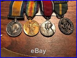 Canadian WW I and WWII War Medals Life of Lt. Col. John Y Reid