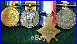 Cape Of Good Hope & Ww1 Medal Trio Von Broembsen South African Horse Queenstown